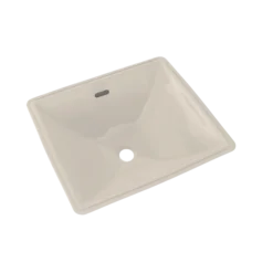 TOTO Legato Rectangular Undermount Bathroom Sink with CEFIONTECT, Sedona Beige, Vitreous China, LT624G#12