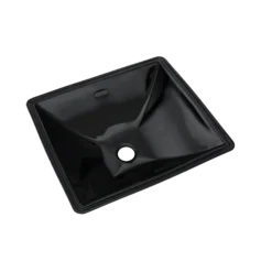 TOTO Legato Rectangular Undermount Bathroom Sink, Vitreous China, Ebony, LT624#51