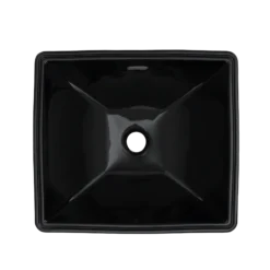 TOTO Legato Rectangular Undermount Bathroom Sink, Vitreous China, Ebony, LT624#51