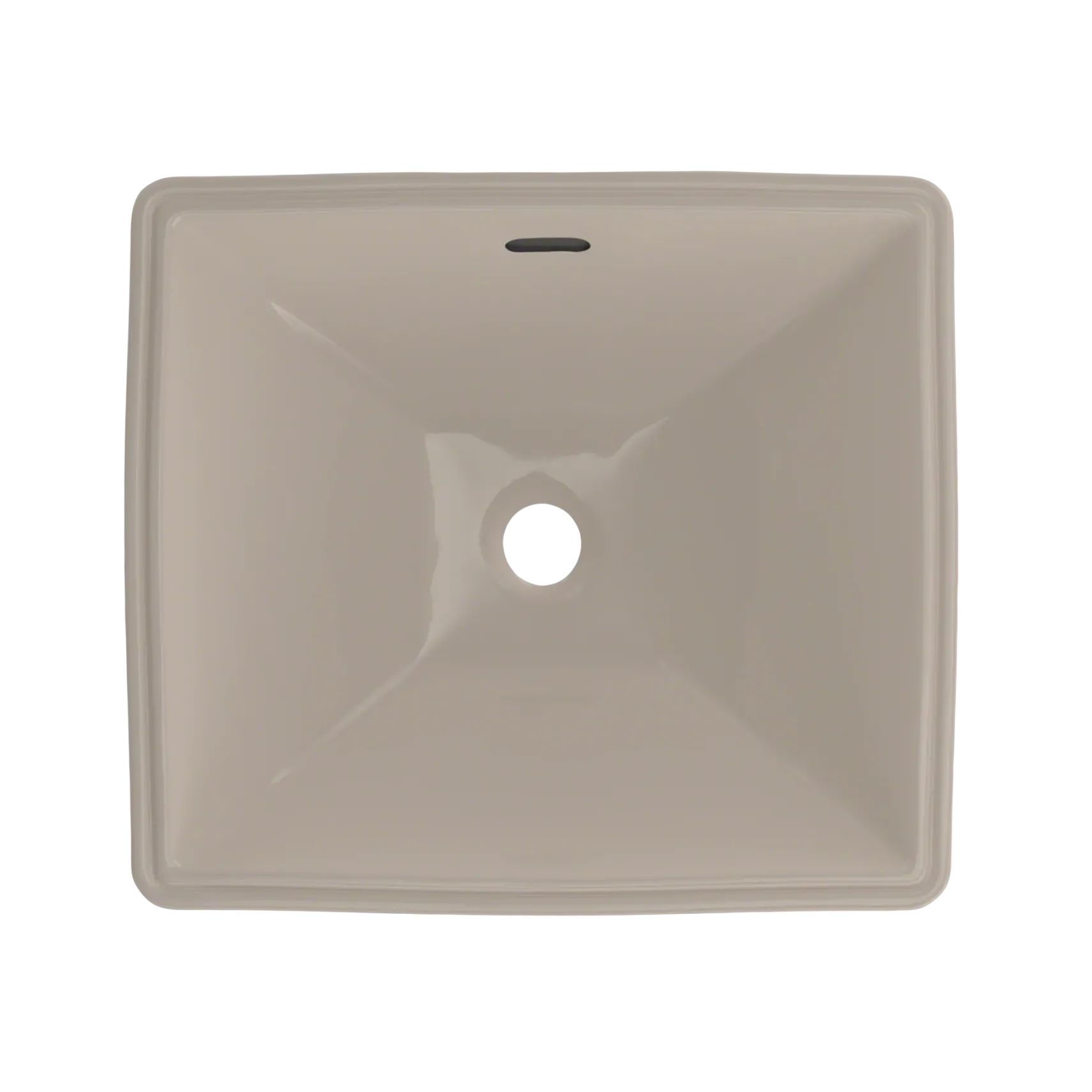 TOTO Legato Rectangular Undermount Bathroom Sink with CEFIONTECT, Bone, Vitreous China, LT624G#03