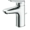 TOTO LF Series 1.2 GPM Single Handle Bathroom Sink Faucet with Drain Assembly, Polished Chrome, TLS04301U#CP
