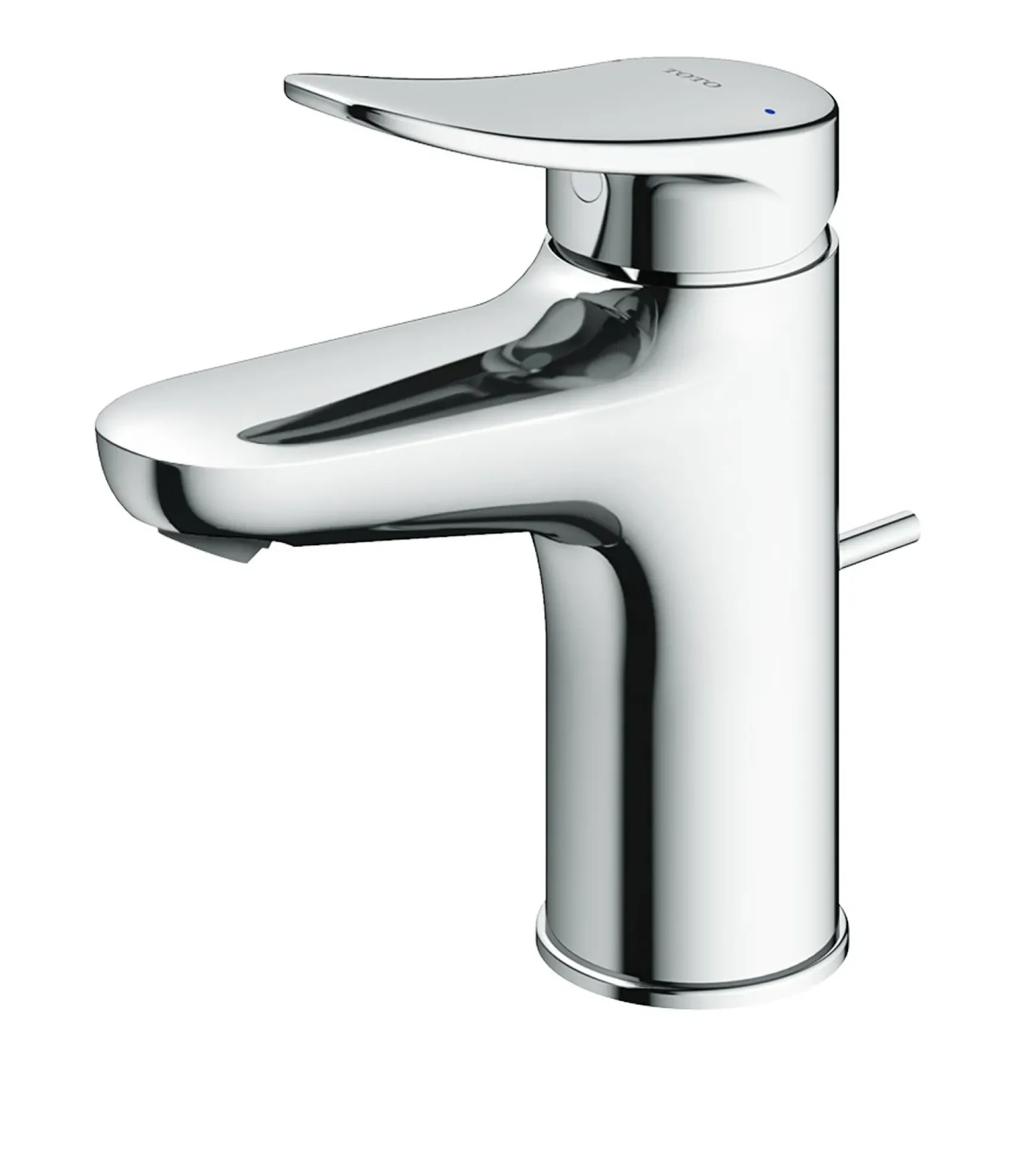 TOTO LF Series 1.2 GPM Single Handle Bathroom Sink Faucet with Drain Assembly, Polished Chrome, TLS04301U#CP