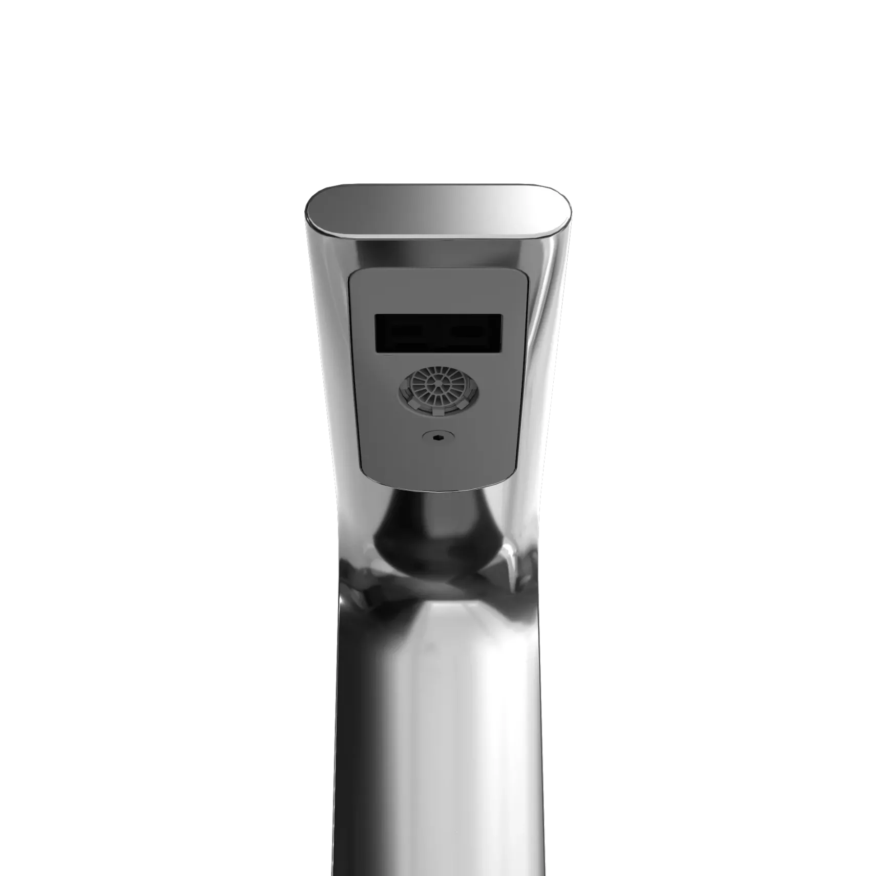 TOTO Libella Semi-Vessel ECOPOWER or AC 0.5 GPM Touchless Bathroom Faucet Spout, 20 Second Continuous Flow, Polished Chrome, Brass, TLE23007U3#CP