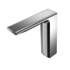 TOTO Libella Semi-Vessel ECOPOWER 0.35 GPM Touchless Bathroom Faucet with Thermostatic Mixing Valve, 20 Second On-Demand Flow, Polished Chrome, Brass, T23M32ET#CP