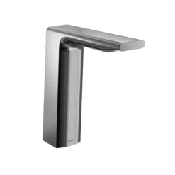TOTO Libella Semi-Vessel ECOPOWER 0.5 GPM Touchless Bathroom Faucet with Thermostatic Mixing Valve, 10 Second On-Demand Flow, Polished Chrome, Brass, T23M51ET#CP