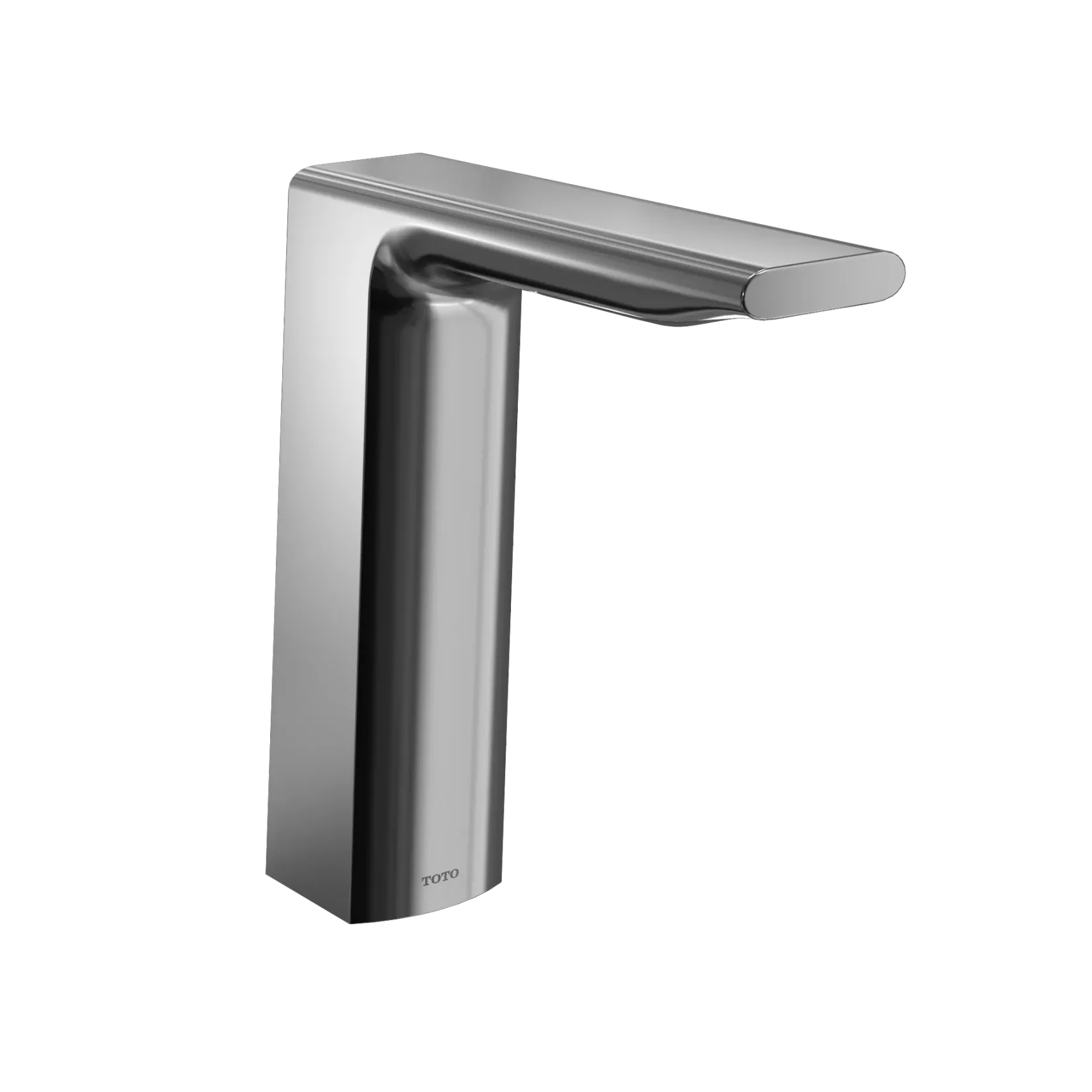 TOTO Libella Semi-Vessel ECOPOWER 0.35 GPM Touchless Bathroom Faucet, 20 Second On-Demand Flow, Polished Chrome, Brass, T23M32E#CP