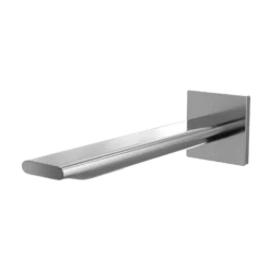 TOTO Libella Wall-Mount AC Powered 0.5 GPM Touchless Bathroom Faucet with Mixing Valve, 10 Second On-Demand Flow, Polished Chrome, Brass, T23L51AM#CP