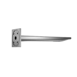 TOTO Libella Wall-Mount ECOPOWER 0.5 GPM Touchless Bathroom Faucet with Thermostatic Mixing Valve, 20 Second Continuous Flow, Polished Chrome, Brass, T23L53ET#CP