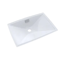 TOTO Lloyd Rectangular Undermount Bathroom Sink, Cotton White, Vitreous China, LT931#01