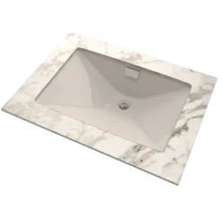 TOTO Lloyd Rectangular Undermount Bathroom Sink, Sedona Beige, Vitreous China, LT931#12