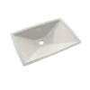 TOTO Lloyd Rectangular Undermount Bathroom Sink, Colonial White, Vitreous China, LT931#11