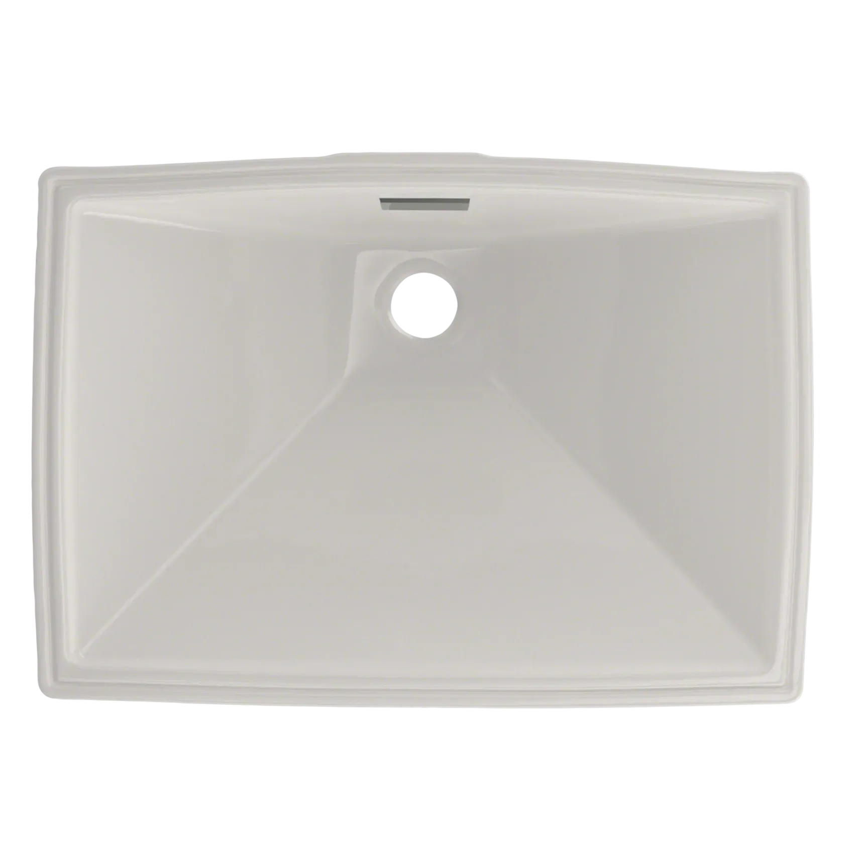 TOTO Lloyd Rectangular Undermount Bathroom Sink, Colonial White, Vitreous China, LT931#11