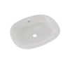 TOTO Maris 20-5/16" x 15-9/16" Oval Undermount Bathroom Sink with CEFIONTECT, Colonial White, Vitreous China, LT481G#11