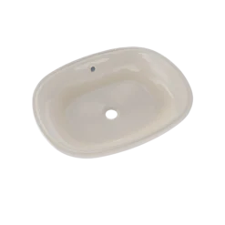 TOTO Maris 20-5/16" x 15-9/16" Oval Undermount Bathroom Sink with CEFIONTECT, Sedona Beige, Vitreous China, LT481G#12