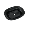 TOTO Maris 20-5/16" x 15-9/16" Oval Undermount Bathroom Sink, Ebony, Vitreous China, LT481#51