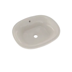 TOTO Maris 17-5/8" x 14-9/16" Oval Undermount Bathroom Sink with CEFIONTECT, Sedona Beige, Vitreous China, LT483G#12