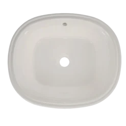 TOTO Maris 17-5/8" x 14-9/16" Oval Undermount Bathroom Sink with CEFIONTECT, Colonial White, Vitreous China, LT483G#11