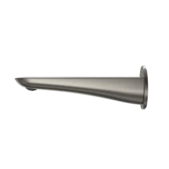 TOTO Modern R Wall Tub Spout, Brushed Nickel, Brass, TBG01001U#BN