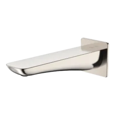TOTO Modern S Wall Tub Spout, Polished Nickel, Brass, TBG02001U#PN
