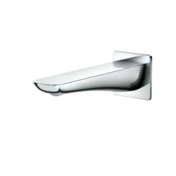 TOTO Modern S Wall Tub Spout, Polished Chrome, Brass, TBG02001U#CP