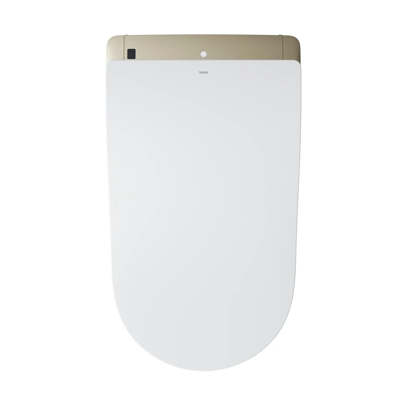 TOTO NEOREST LS Dual Flush 1.0 or 0.8 GF Integrated Bidet Toilet, Cotton White with Nickel Trim, Vitreous China and Plastic, MS8732CUMFG#01N