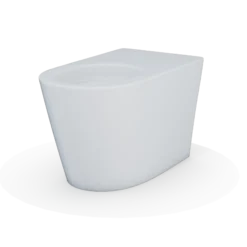 TOTO Neorest LS Integrated Toilet Bowl Unit, Cotton White, Vitreous China, CT8732CUMFG#01