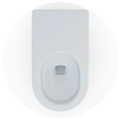 TOTO Neorest LS Integrated Toilet Bowl Unit, Cotton White, Vitreous China, CT8732CUMFG#01