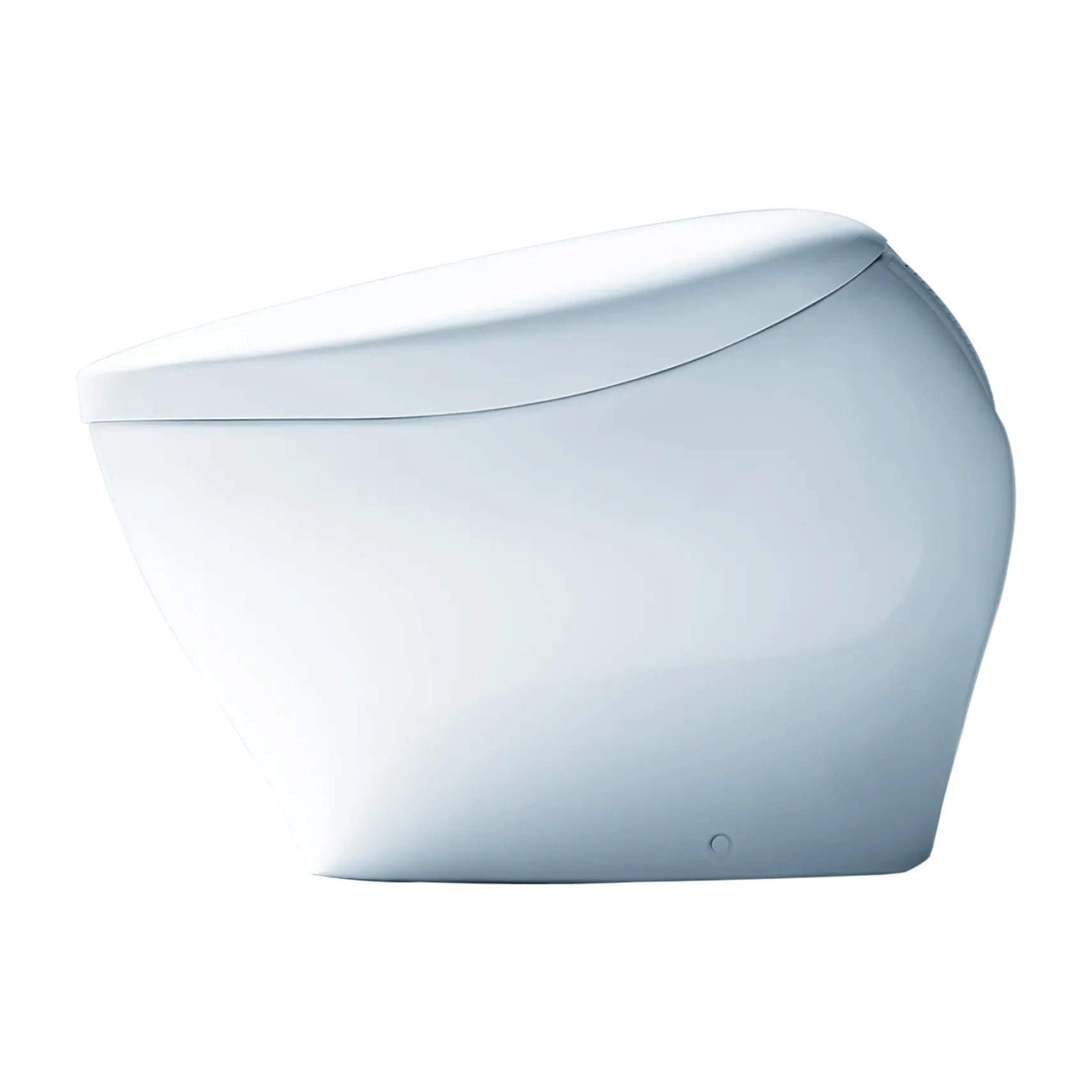 TOTO NEOREST NX2 Dual Flush 1.0 or 0.8 GPF Toilet with Integrated Bidet Seat and EWATER+ and ACTILIGHT, Cotton White, Vitreous China, MS903CUMFX#01