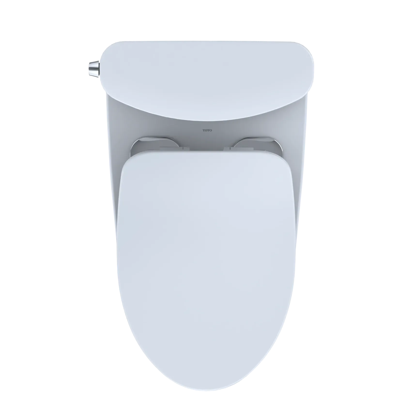 TOTO Nexus 1G Two-Piece Elongated 1.0 GPF Universal Height Toilet with CEFIONTECT and SS234 SoftClose Seat, WASHLET+ Ready, Cotton White, Vitreous China, MS442234CUFG#01