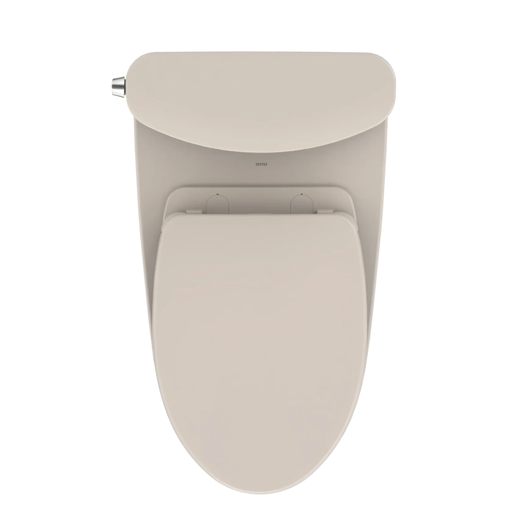 TOTO Nexus 1G Two-Piece Elongated 1.0 GPF Universal Height Toilet with CEFIONTECT and SS124 SoftClose Seat, WASHLET+ Ready, Sedona Beige, Vitreous China, MS442124CUFG#12