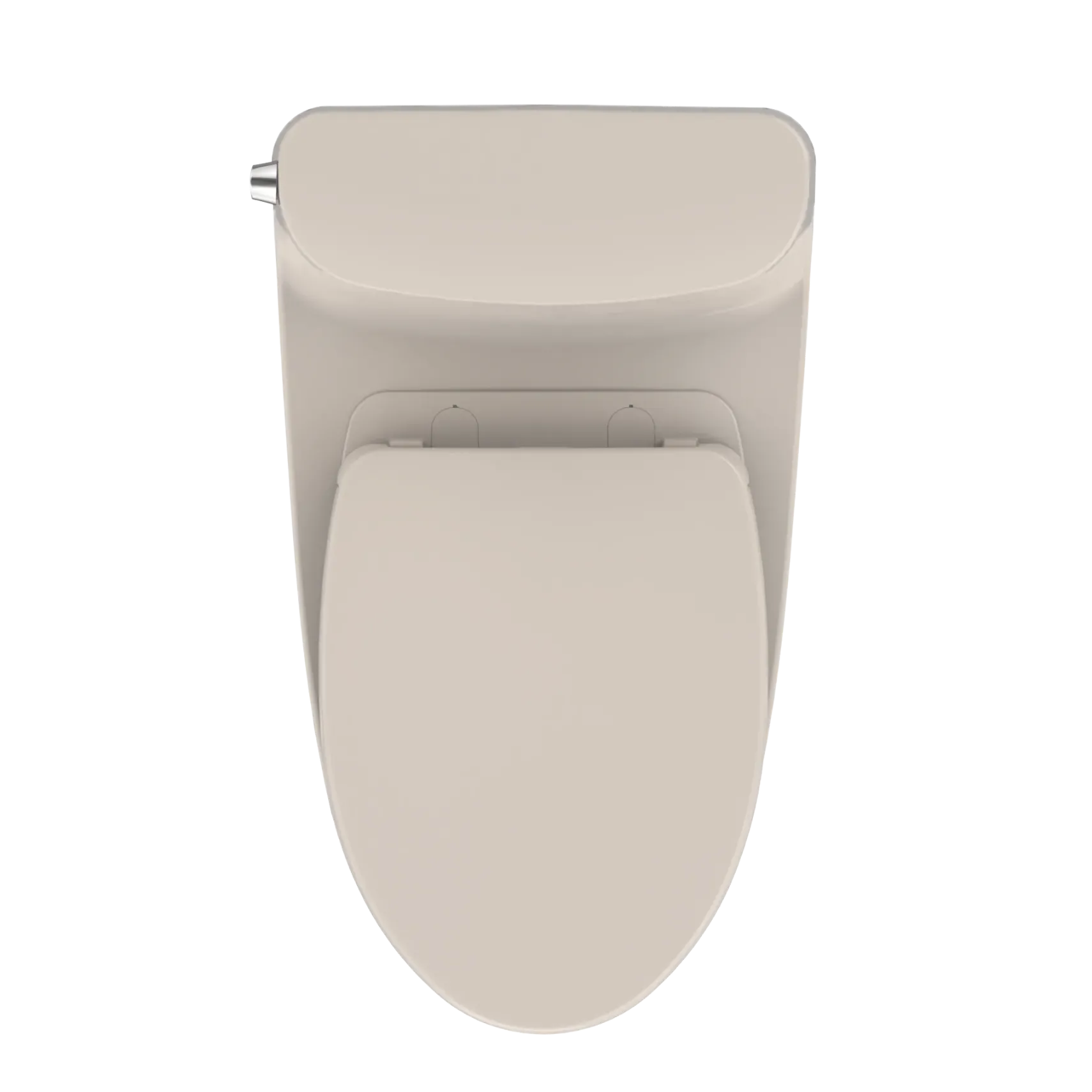 TOTO Nexus One-Piece Elongated 1.28 GPF Universal Height Toilet with CEFIONTECT and SS124 SoftClose Seat, WASHLET+ Ready, Sedona Beige, Vitreous China, MS642124CEFG#12