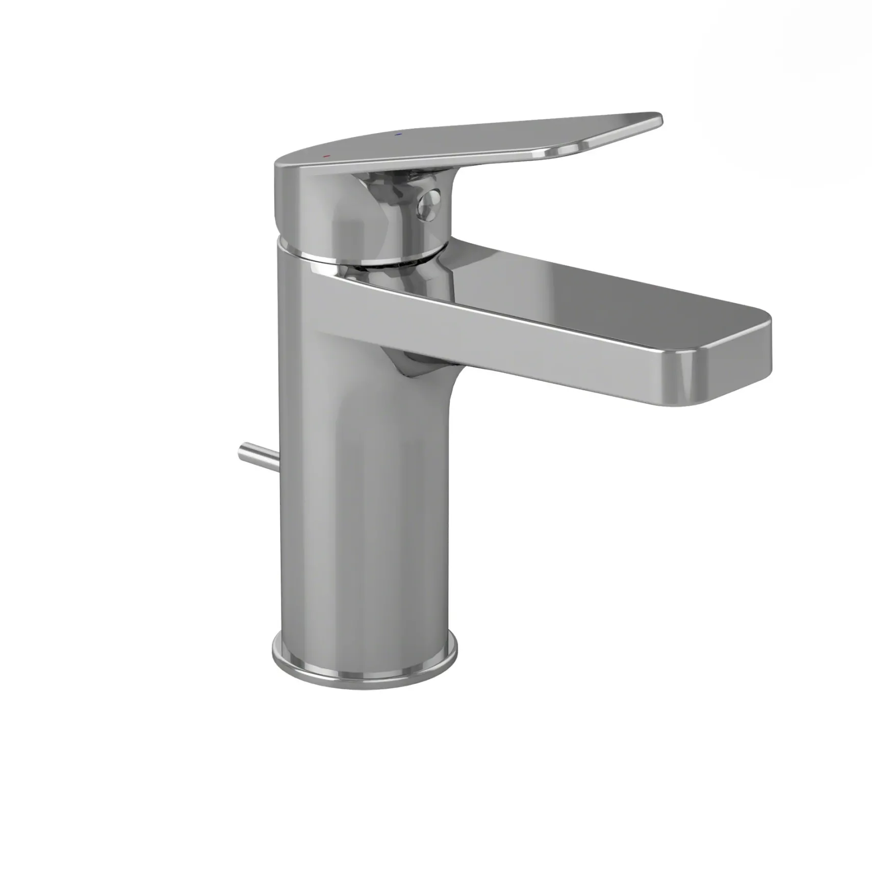 TOTO Oberon S Single Handle 1.2 GPM High-Efficiency Bathroom Sink Faucet, Polished Chrome, Brass, TL363SD12R#CP
