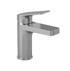 TOTO Oberon S Single Handle 0.5 GPM High-Efficiency Bathroom Sink Faucet, Polished Chrome, Brass, TL363SDA05R#CP