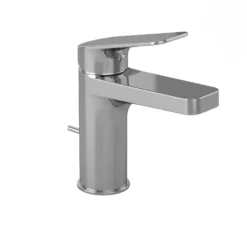 TOTO Oberon S Single Handle 1.5 GPM Bathroom Sink Faucet, Polished Chrome, Brass, TL363SD#CP