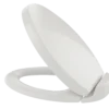 TOTO Oval SoftClose Non Slamming, Slow Close Elongated Toilet Seat and Lid, Colonial White, Plastic, SS204#11