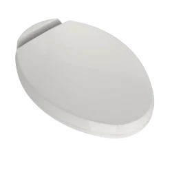 TOTO Oval SoftClose Non Slamming, Slow Close Elongated Toilet Seat and Lid, Colonial White, Plastic, SS204#11