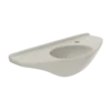 TOTO Oval Wall-Mount Bathroom Sink with CEFIONTECT, Sedona Beige, Vitreous China, LT650G#12