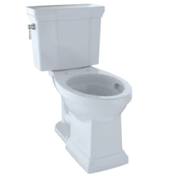 TOTO Promenade II 1G Two-Piece Elongated 1.0 GPF Universal Height Toilet with CEFIONTECT, Cotton White, Vitreous China, CST404CUFG#01