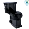 TOTO Promenade II One-Piece Elongated 1.28 GPF Universal Height Toilet, Ebony, Vitreous China, MS814224CEF#51