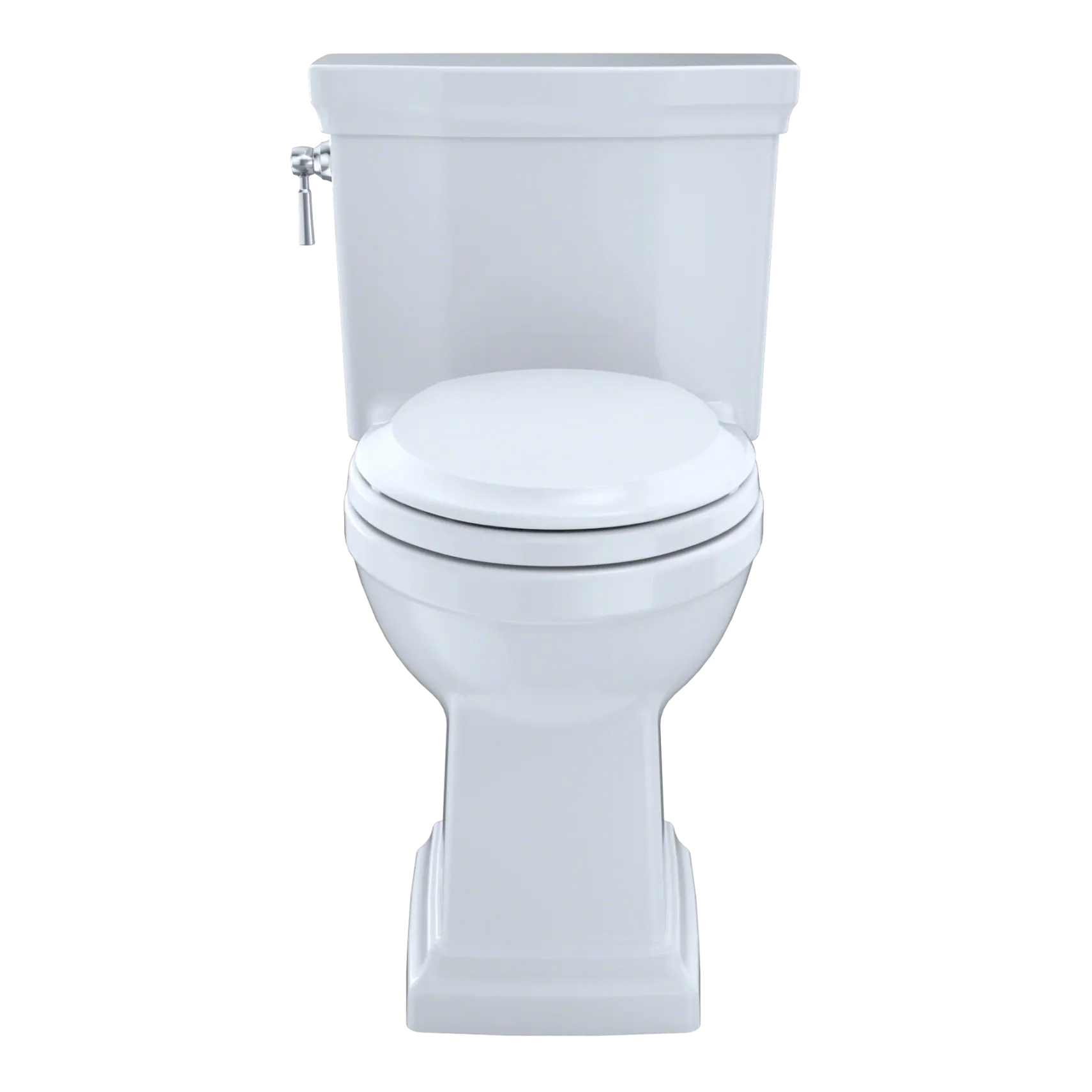 TOTO Promenade II One-Piece Elongated 1.28 GPF Universal Height Toilet, Ebony, Vitreous China, MS814224CEF#51