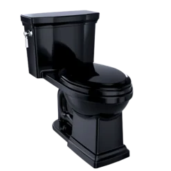 TOTO Promenade II One-Piece Elongated 1.28 GPF Universal Height Toilet, Ebony, Vitreous China, MS814224CEF#51