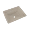 TOTO Promenade Rectangular Undermount Bathroom Sink, Bone, Vitreous China, LT533#03