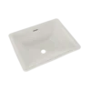 TOTO Promenade Rectangular Undermount Bathroom Sink, Colonial White, Vitreous China, LT533#11