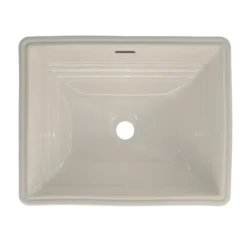 TOTO Promenade Rectangular Undermount Bathroom Sink, Sedona Beige, Vitreous China, LT533#12