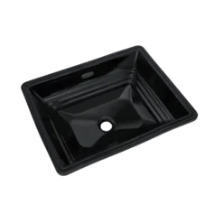 TOTO Promenade Rectangular Undermount Bathroom Sink, Ebony, Vitreous China, LT533#51