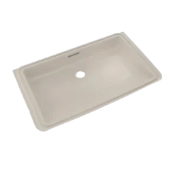 TOTO Rectangular Undermount Bathroom Sink with CEFIONTECT, Sedona Beige, Vitreous China, LT191G#12