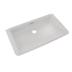 TOTO Rectangular Undermount Bathroom Sink with CEFIONTECT, Colonial White, Vitreous China, LT191G#11