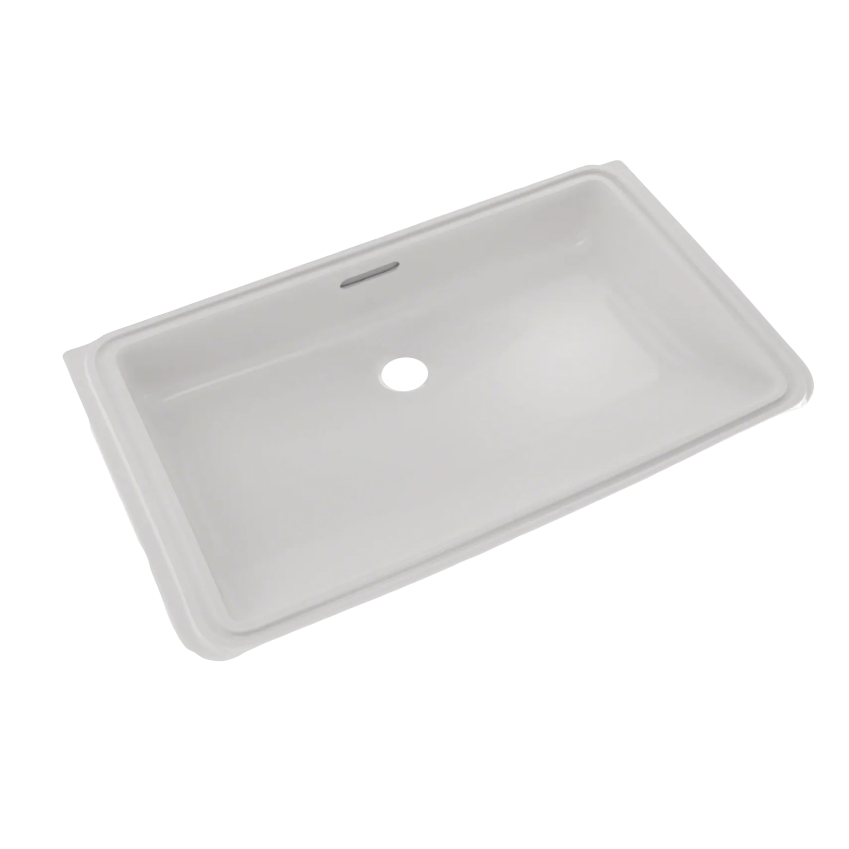 TOTO Rectangular Undermount Bathroom Sink with CEFIONTECT, Colonial White, Vitreous China, LT191G#11