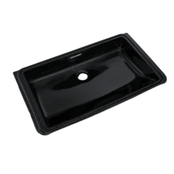 TOTO Rectangular Undermount Bathroom Sink, Ebony, Vitreous China, LT191#51