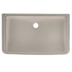 TOTO Rectangular Undermount Bathroom Sink with CEFIONTECT, Bone, Vitreous China, LT191G#03